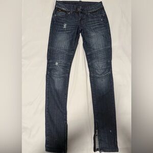 Vintage Rare! Pratts Motor Spirit
Ankle Zipper Jeans Size 25